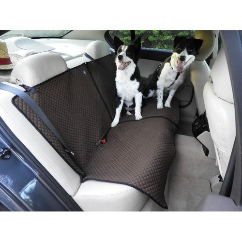 ZeeZ Pet Car Seat Cover Bench - Deluxe - 118cm x 142cm