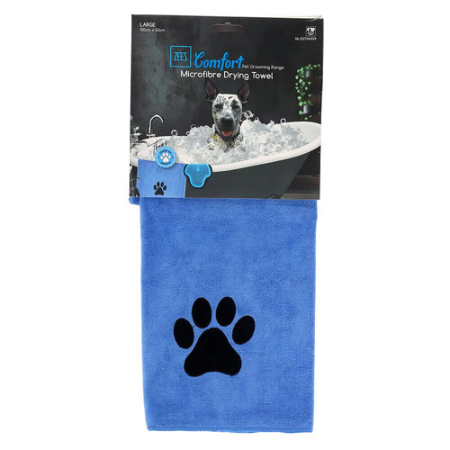 Zeez Comfort Microfibre Drying Towel - Large (100x50cm)