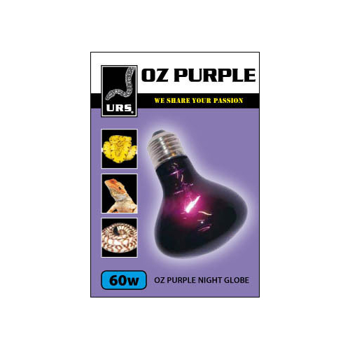 URS OZ Purple Night Heat & Light Globe - 60 Watt