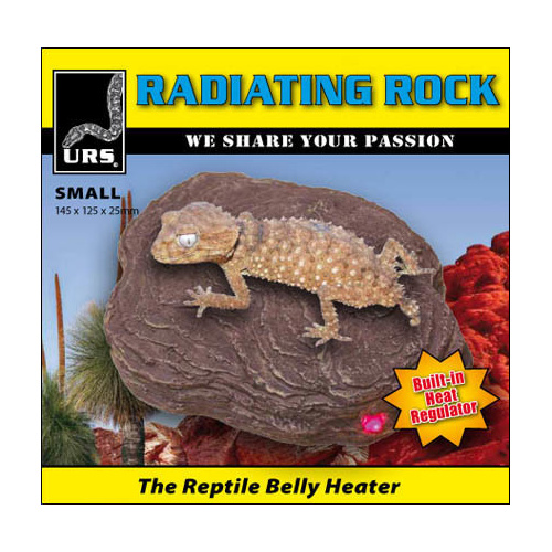 URS Reptile Radiating Heat Rock - Small (14.5x12.5x2.5cm) (6 Watts)