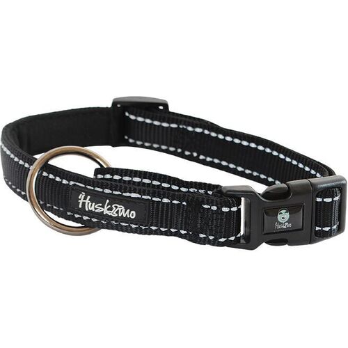 Huskimo Altitude Dog Collar - Small (28-37cm) - Eclipse (Black)
