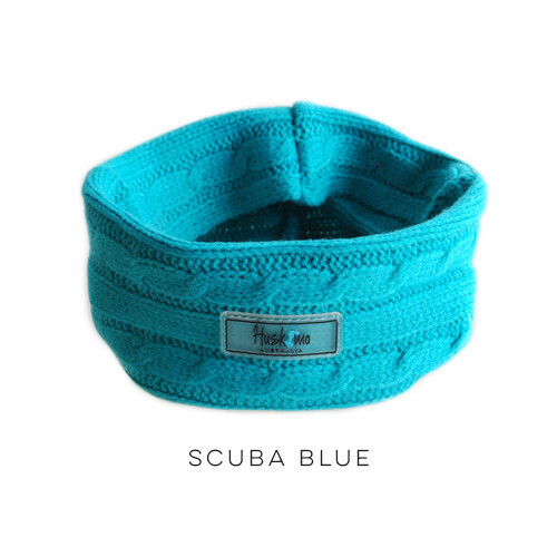 Huskimo Snood for Dogs - Medium - Scuba Blue