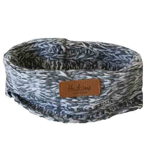 Huskimo Snood for Dogs - Medium - Grey Melange