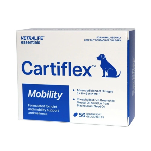 Cartiflex Mobility Joint Support for Dogs - 56 Capsules