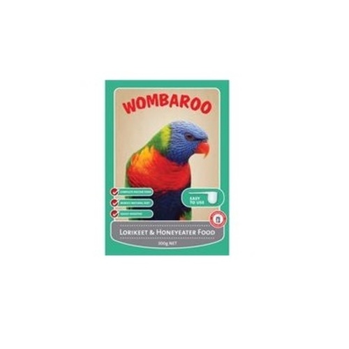 Wombaroo Lorikeet & Honeyeater Food - 300g