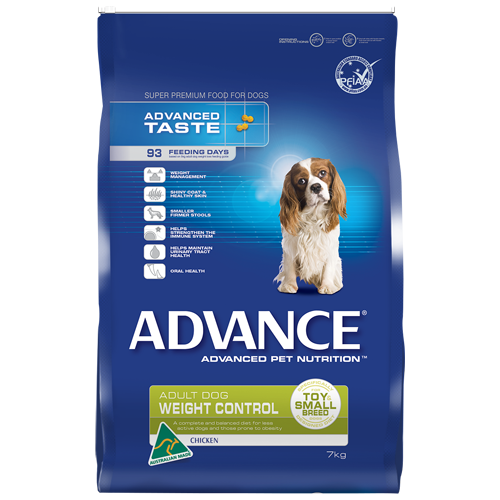 Advance Weight Control - Toy/Small Breed - 7kg