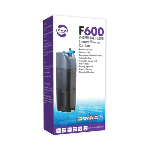 Pisces Internal Filter with Rainbar - F600 (600L/H)
