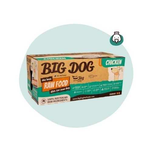 Big Dog BARF Chicken - 3kg