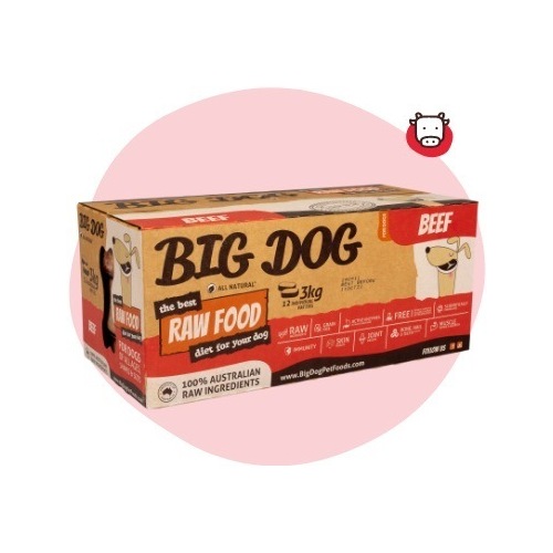 Big Dog BARF Beef - 3kg