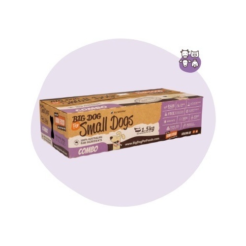 Big Dog BARF Small Dog Combo - 1.5kg