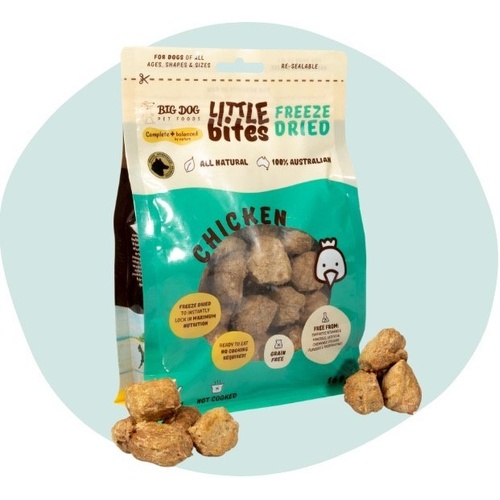 Big Dog Freeze Dried Little Bites - Chicken - 160g