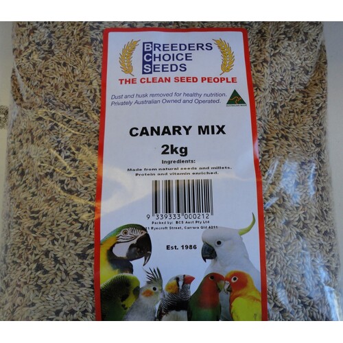 Canary Mix 5 kg- Bird Seed - Breeders Choice