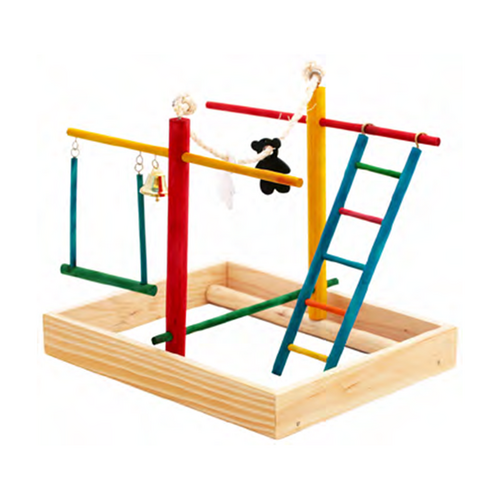 Birdie Play Gym for Budgies - Small (28x23x28cm)
