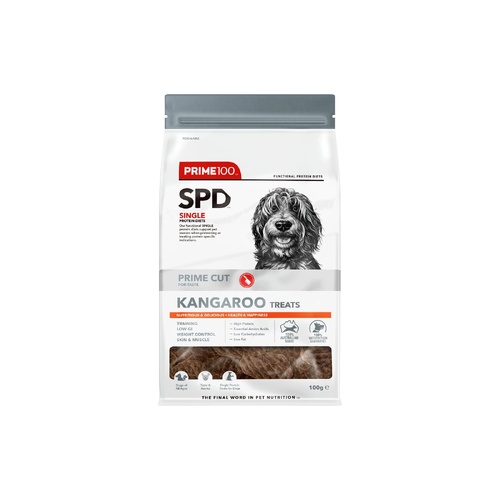 Prime 100 SPD Prime Cut Treats - Kangaroo - 100g