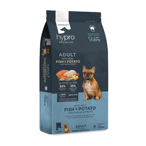 Hypro Premium Fish & Potato Adult Dog Food - 2.5kg