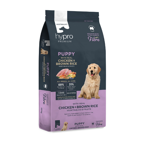 Hypro Premium Chicken & Brown Rice Puppy Food - 20kg