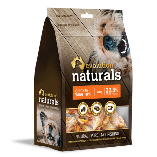 Evolution Naturals Chicken Wing Tips - 150g