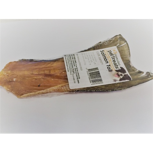 Salmon Tail Dog Treat - Single