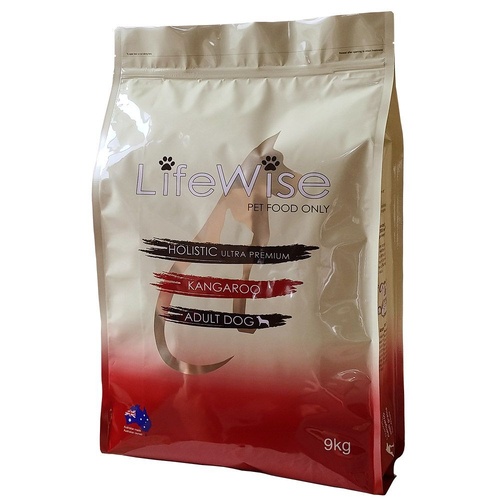 LifeWise Adult Dog Food - Kangaroo with Lamb, Rice & Vegetables - 9kg