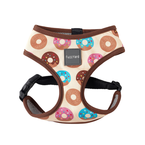 FuzzYard Dog Harness - Go Nuts - Large (40cm Neck - 48-72cm Chest)