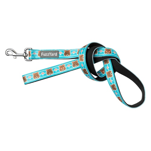 FuzzYard Dog Lead - Fuzz Bear- Large (25mm x 140cm)