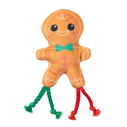 FuzzYard Gingerbread Cat Toy (15x7.5x3cm)