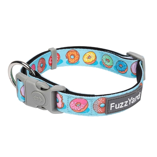 FuzzYard Dog Collar - You Drive Me Glazy - Large (25mm x 50-65cm)