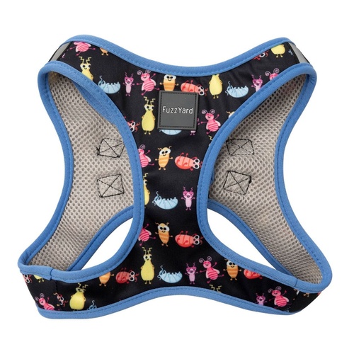 FuzzYard Step-In Dog Harness - Bed Bugs - X-Small (40-42 Neck - 44-46cm Chest)