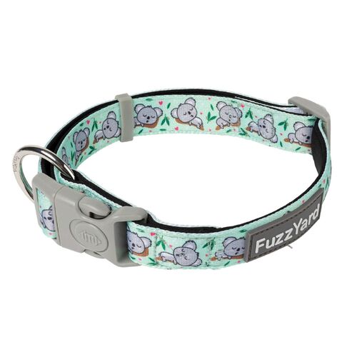 FuzzYard Dog Collar - Dreamtime Koalas - Small (15mm x 25-38cm)