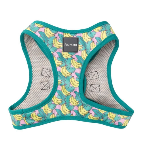 FuzzYard Step-In Dog Harness - Bananarama - Small (43-45 Neck - 48-50cm Chest)