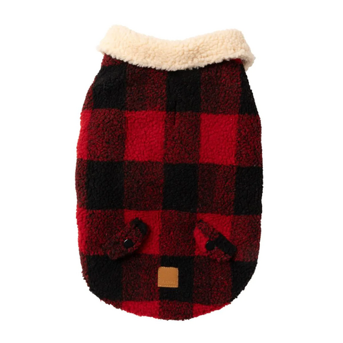 FuzzYard Lumberjack 25 Jacket - Red (Size 2) (30-33cm)