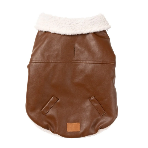 FuzzYard Ava Jacket - Brown (Size 2) (30-33cm)