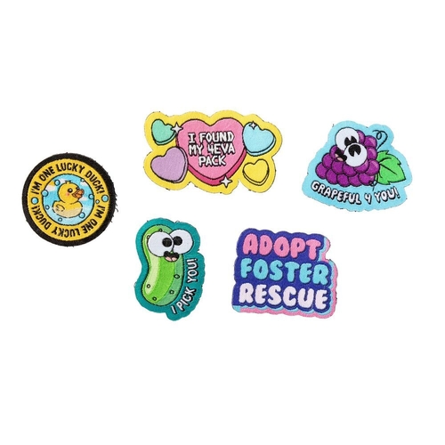 FuzzYard Rep It Patch - Rescue (5 Pack)