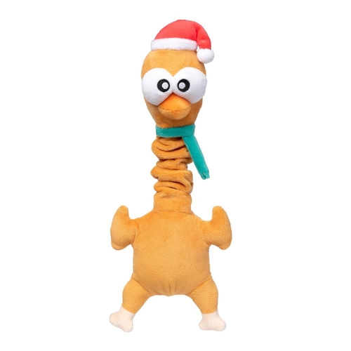 FuzzYard Christmas Dog Toy - Monecka the Turkey