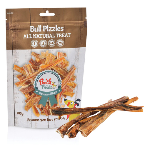 Pooch Treats Bull Pizzle - 100g