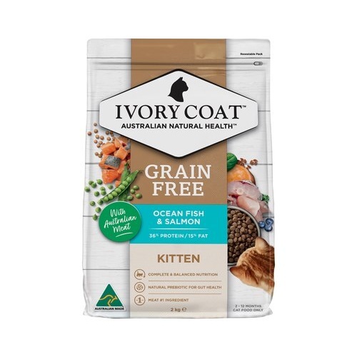 Ivory Coat Kitten Ocean Fish & Salmon - 2kg