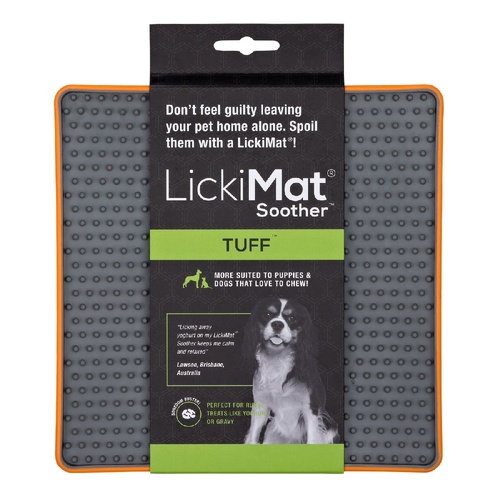 LickiMat Tuff Soother - Orange