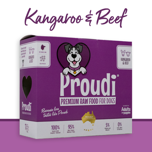 Proudi for Dogs - Kangaroo & Beef - 2.4kg