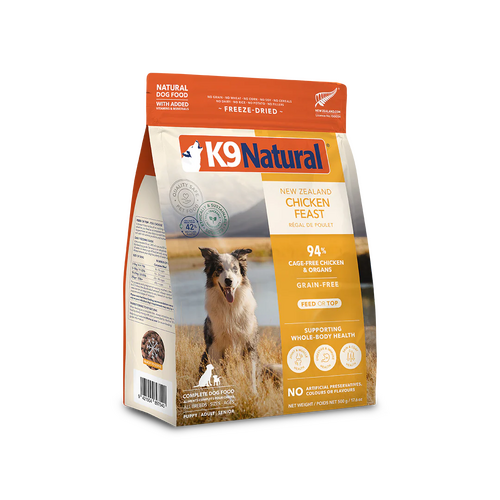 K9 Natural Freeze Dried Dog Food - Chicken Feast - 500g