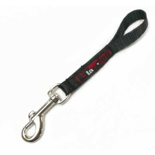 Black Dog Connector Strap - Mini (15cm) - Black