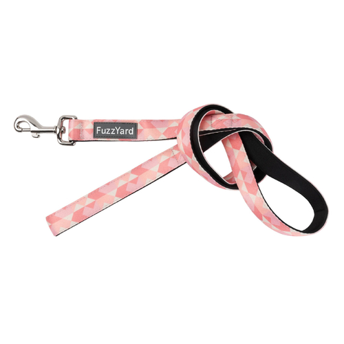 FuzzYard Dog Lead - Pink Lemonade