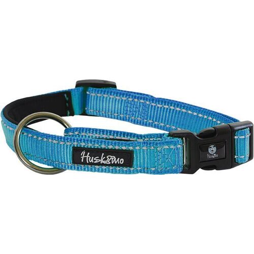 Huskimo Altitude Dog Collar - Medium - 34-48cm (Colours: Pink, Blue, Green, Aqua, Black, Purple)