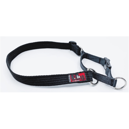 Black Dog Limited Slip Collar - (35cm-55cm) - Black