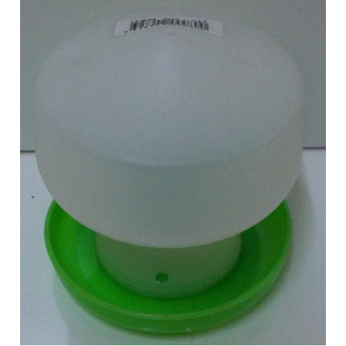 Poultry Chicken Waterer - White & Green - 600ml